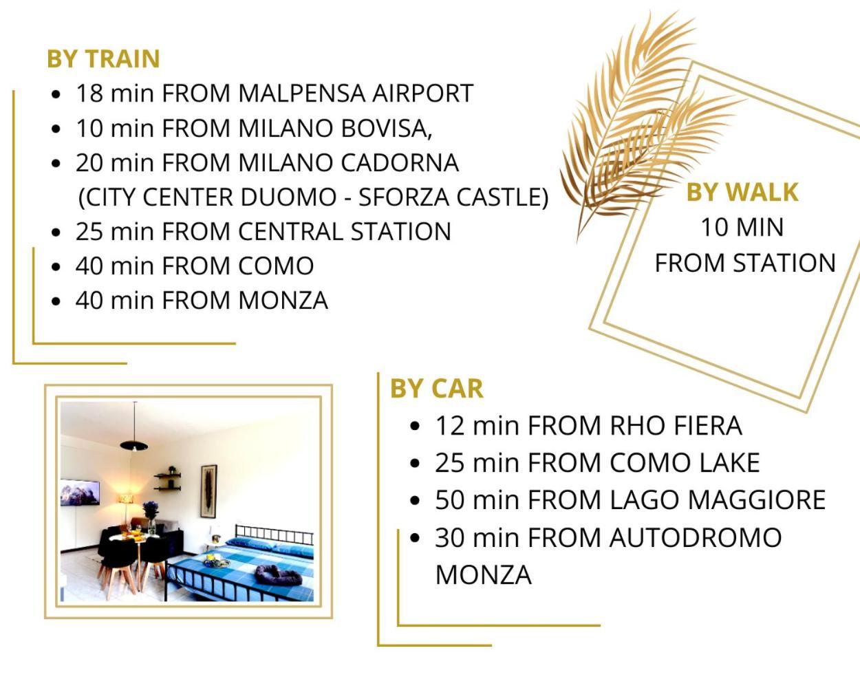 A Due Passi - 2 Milano - Como - Malpensa Aeroporto - Rho Fiera Saronno Luaran gambar